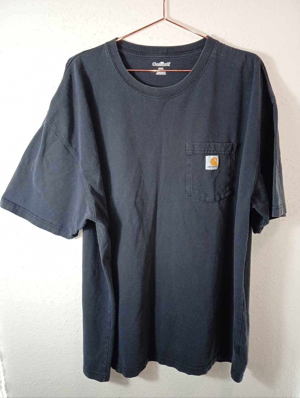 Men's Carhartt Gray T-shirt Short Sleeve sz 2XL